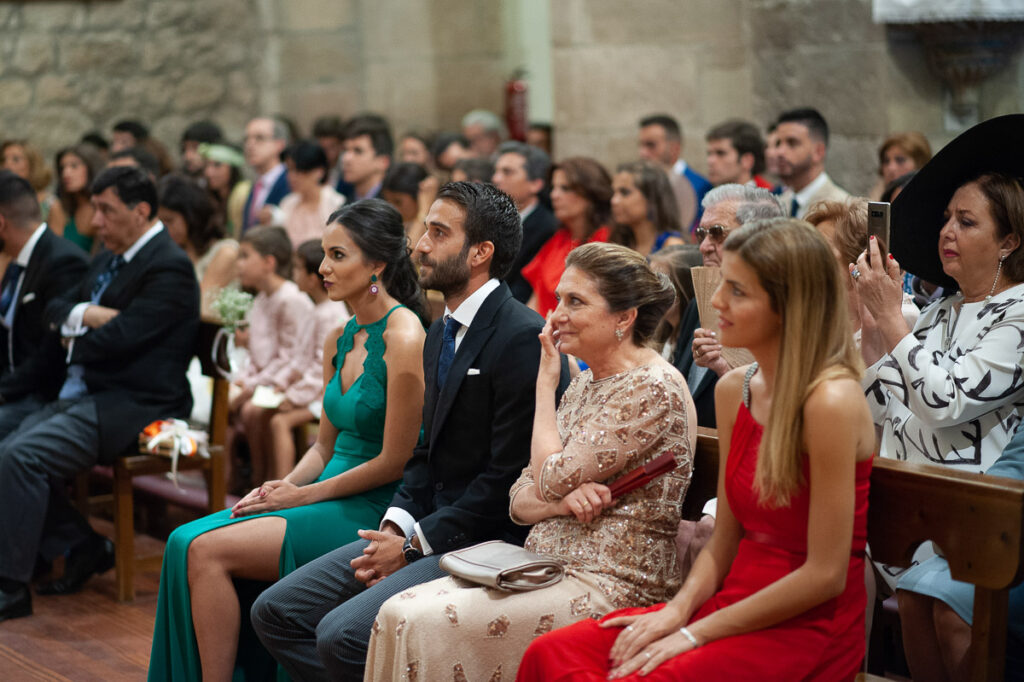 Familiares de los novios