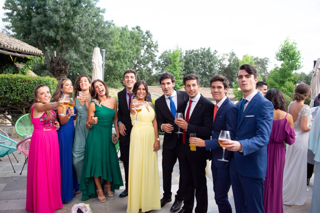 Amigos de los novios