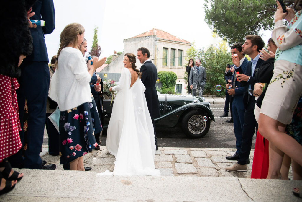 Salida de la iglesia Monte Abantos