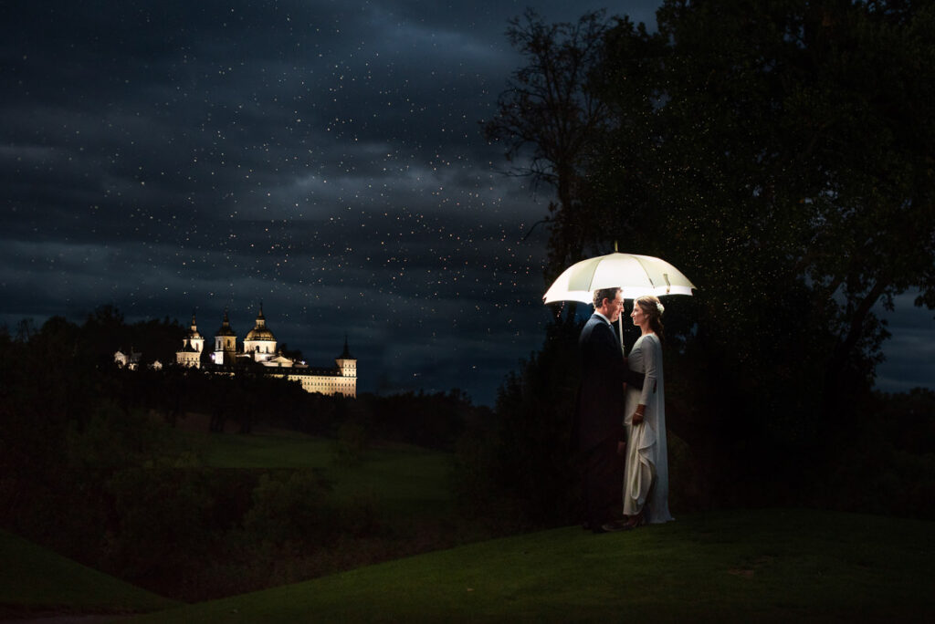 Fotografía contraluz Escorial