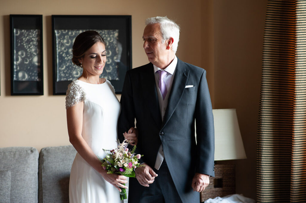 El padrino y la novia