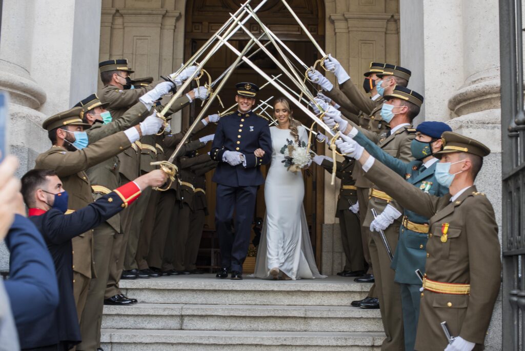 Salida de la iglesia