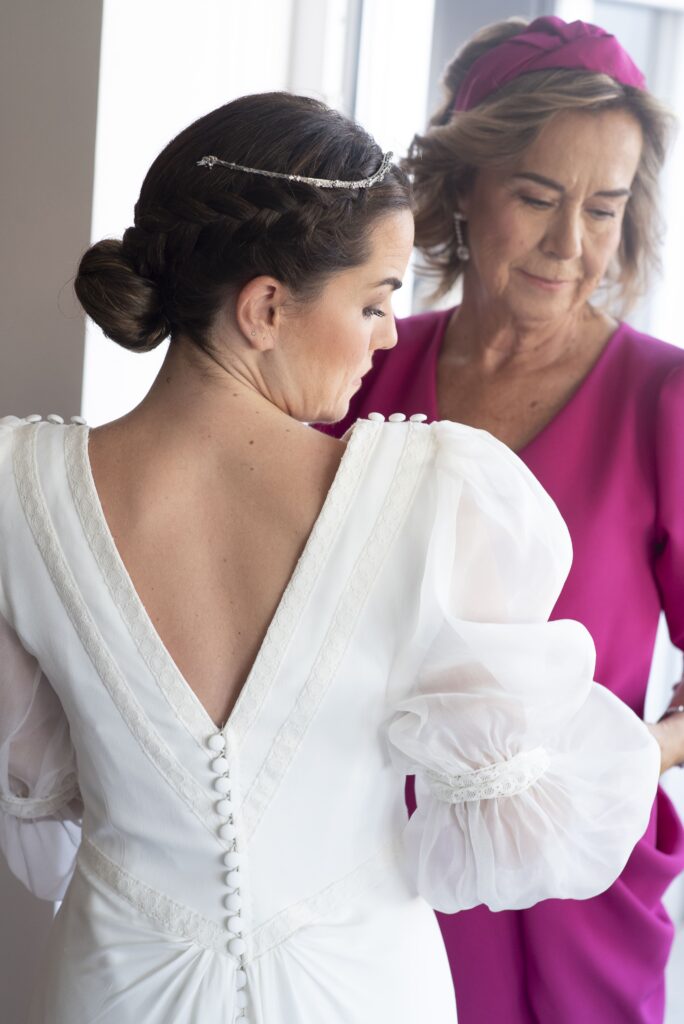 El vestido de la novia