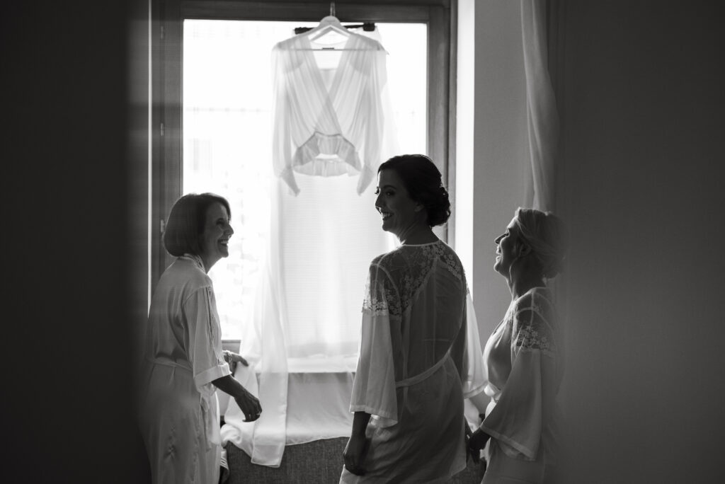 La novia y su vestido