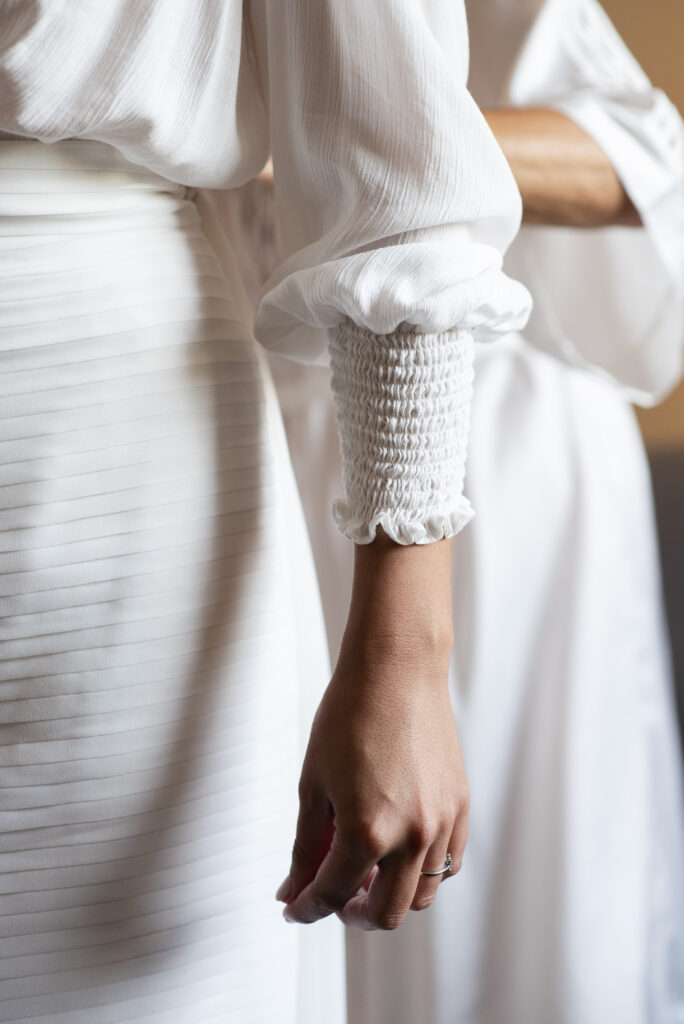 Preparativos de la novia