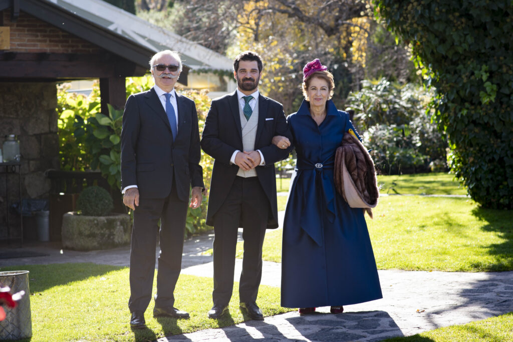 El novio y sus padres