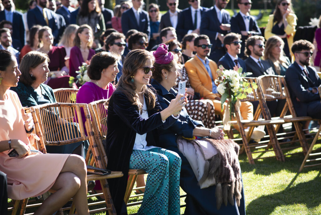 Fotografias en la ceremonia