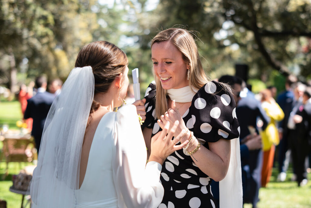El cóctel de la boda