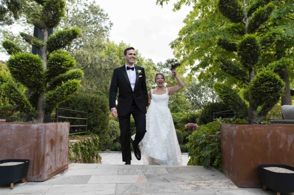 La entrada al cóctel