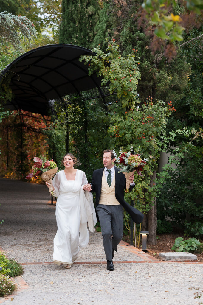 La entrada al cóctel