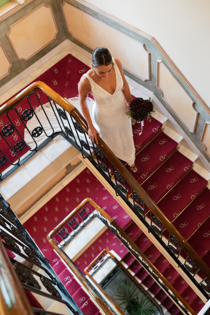 Preparativos en el hotel