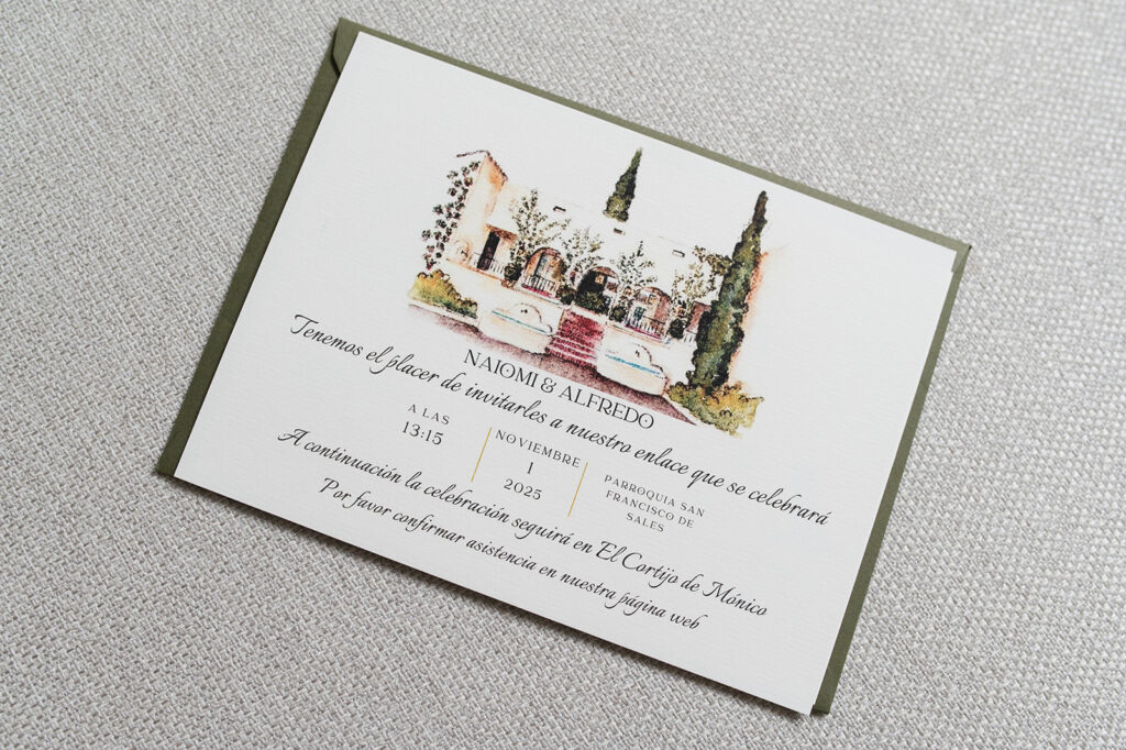 Invitación de boda